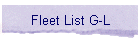 Fleet List G-L